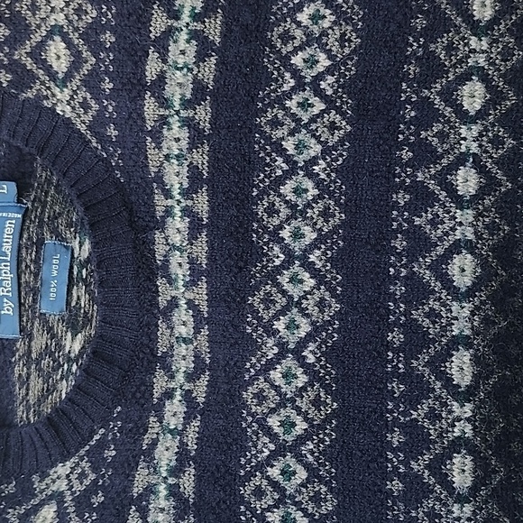 Polo by Ralph Lauren Mens 100% Wool Pullover Sweater - Picture 9 of 9